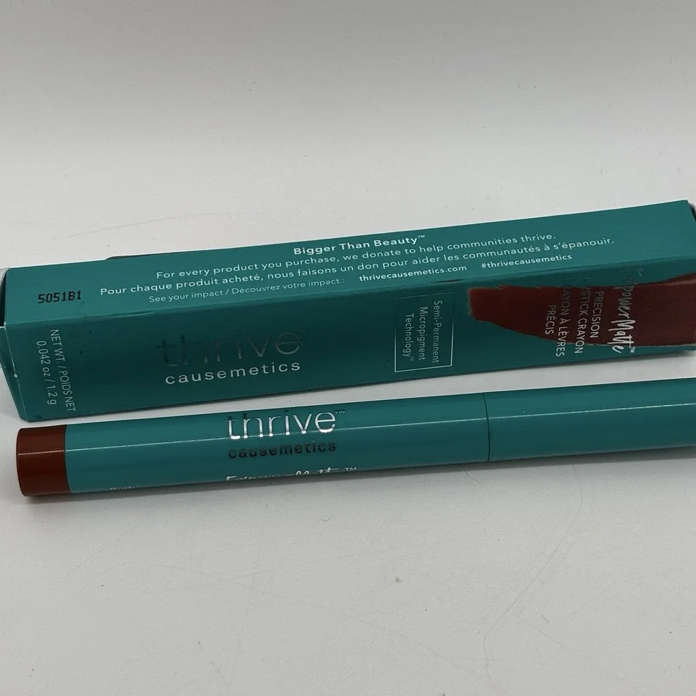 Thrive Causemetics Empower Matte Precision Lipstick Crayon RUTH NEW Full Size